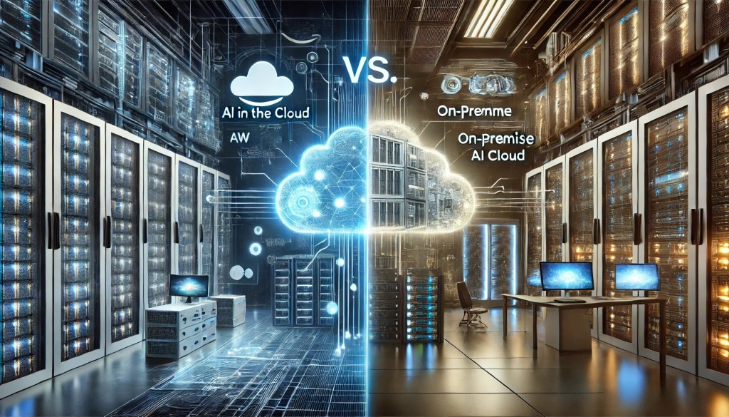 IA en empresas ¿que conviene más, on-premise o nube?