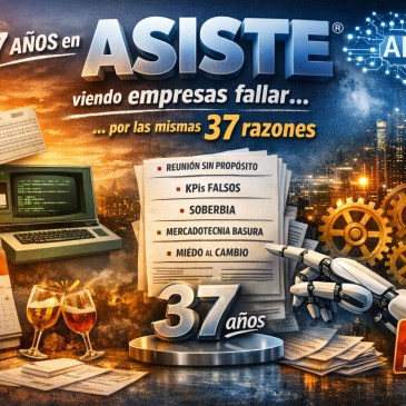 37 años después, los mismos errores siguen destruyendo empresas… la pregunta es: ¿los ves o eres parte de ellos?